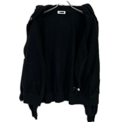 H BEAUTY＆YOUTH エイチビューティー＆ユース ブラック 1227-2-000003 クルーザー スウェット ジップ フーディ トップス