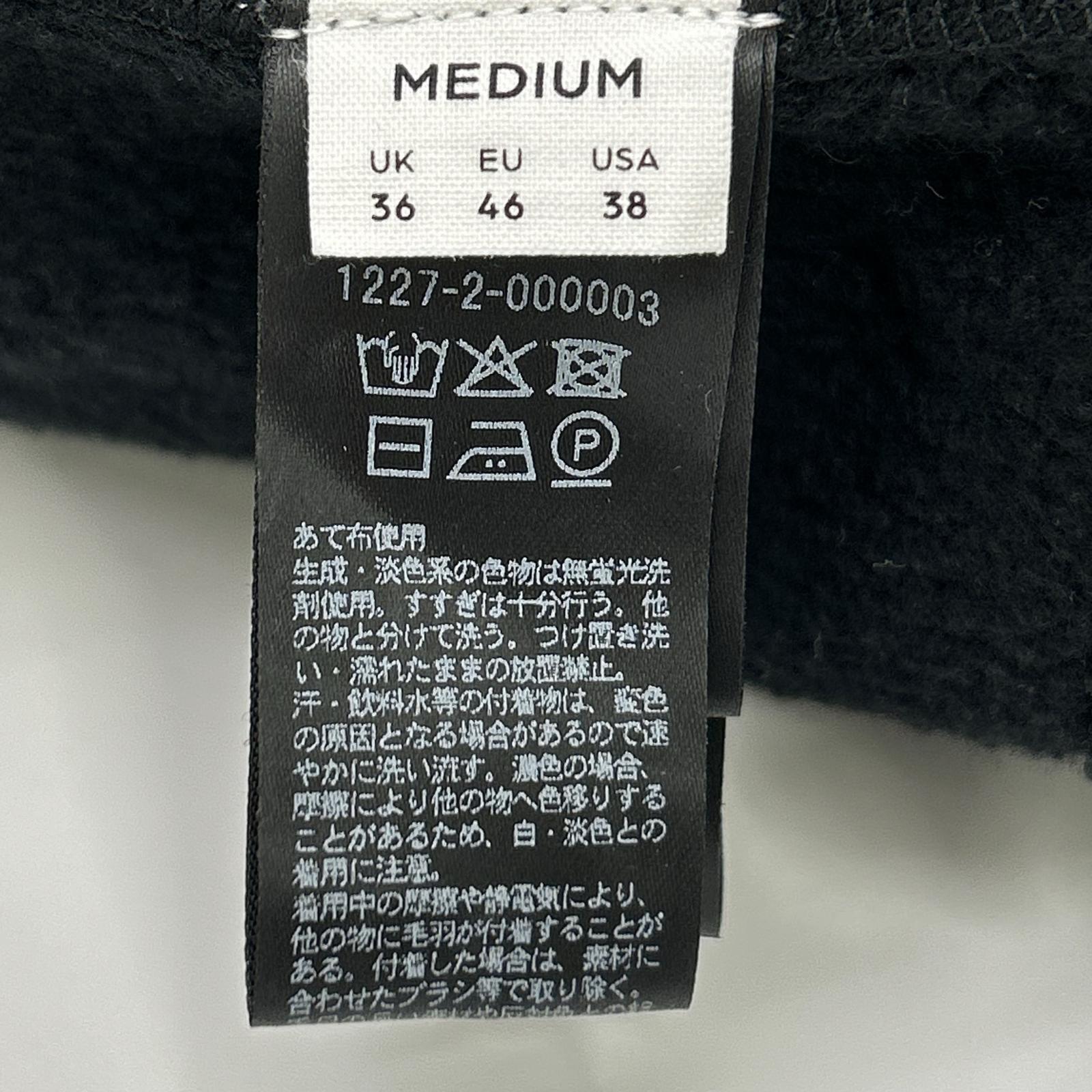 H BEAUTY＆YOUTH エイチビューティー＆ユース ブラック 1227-2-000003 クルーザー スウェット ジップ フーディ トップス