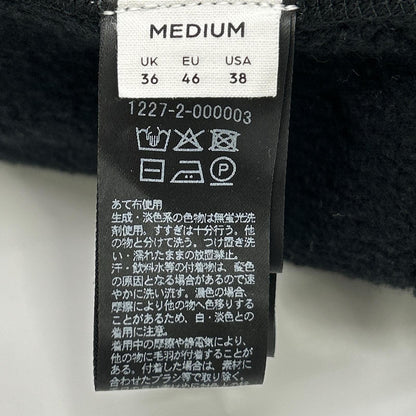 H BEAUTY＆YOUTH エイチビューティー＆ユース ブラック 1227-2-000003 クルーザー スウェット ジップ フーディ トップス