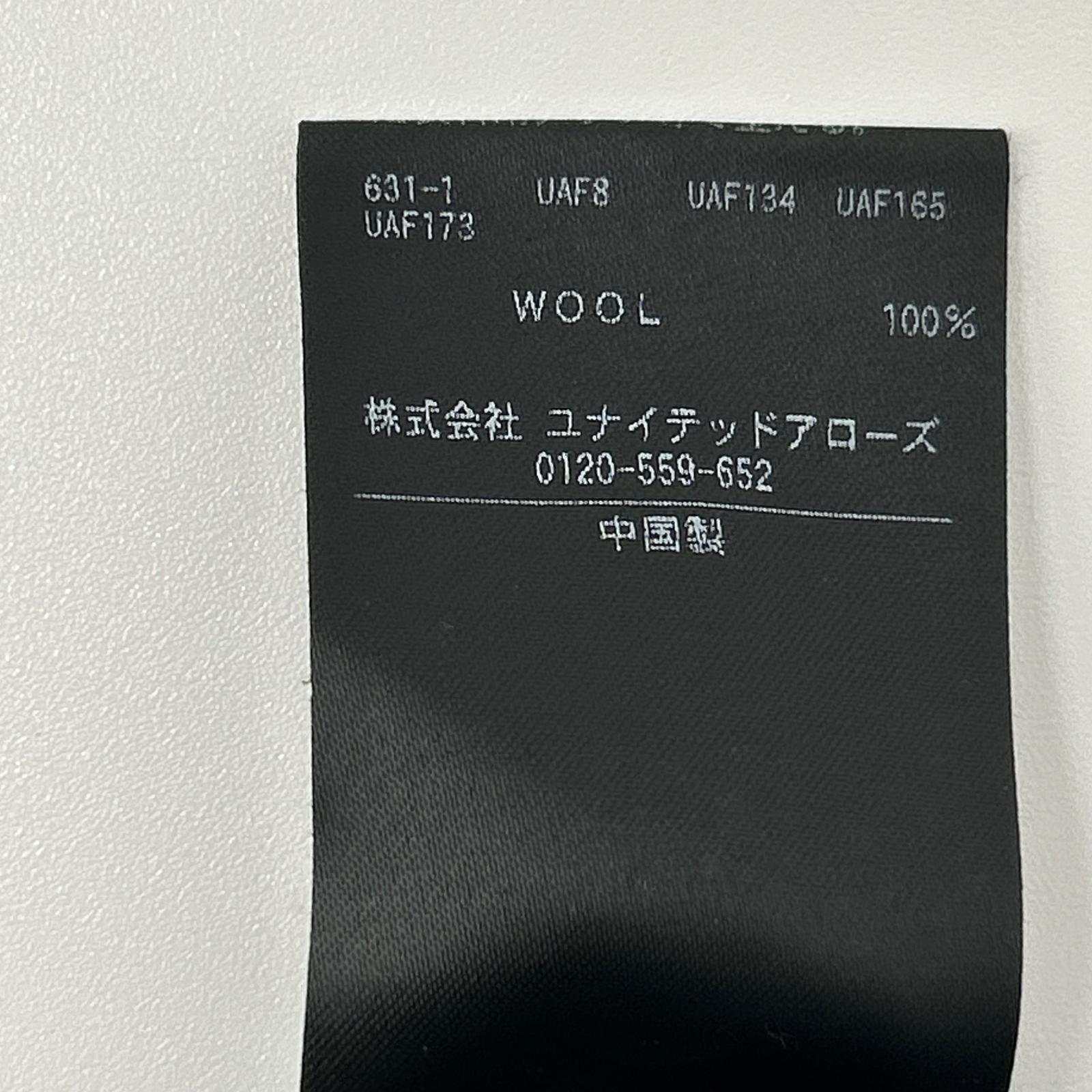 H BEAUTY＆YOUTH エイチビューティー＆ユース ダークグレー 1225-104-0157 ウール コート コート