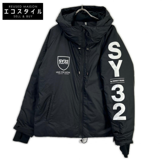 SY32 by SWEET YEARS SY32 by SWEET YEARS 黑色 13483 SHIELD LOGO INSULATION JK 夹克