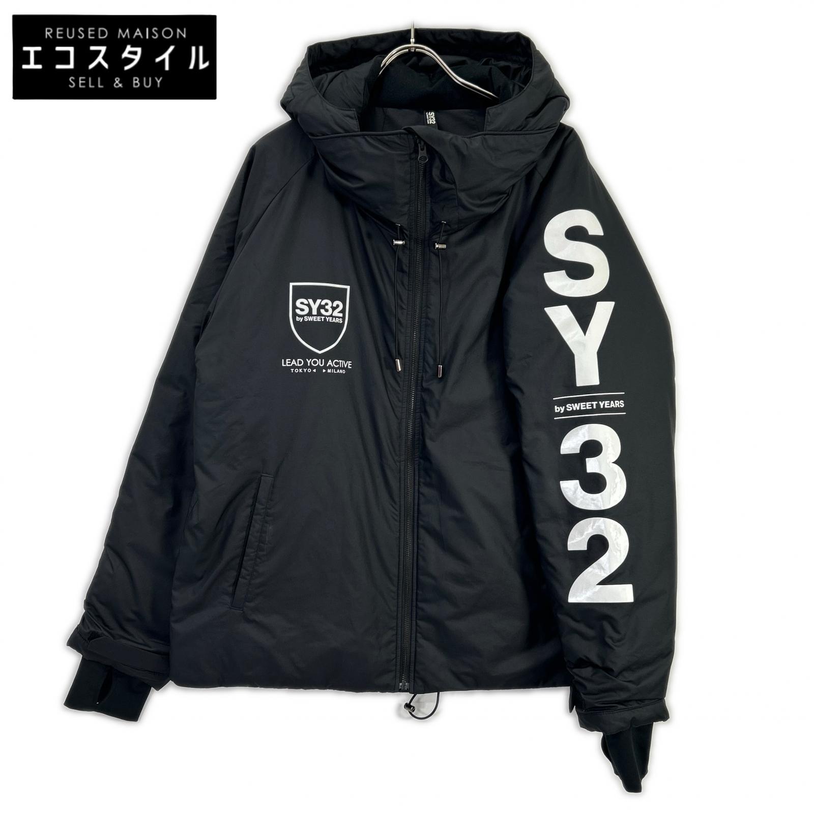 SY32 by SWEET YEARS SY32 by SWEET YEARS 黑色 13483 SHIELD LOGO INSULATION JK 夹克