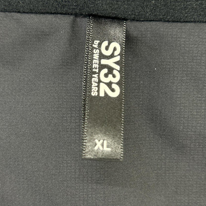 SY32 by SWEET YEARS Black 13483 SHIELD LOGO INSULATION JK Jacket