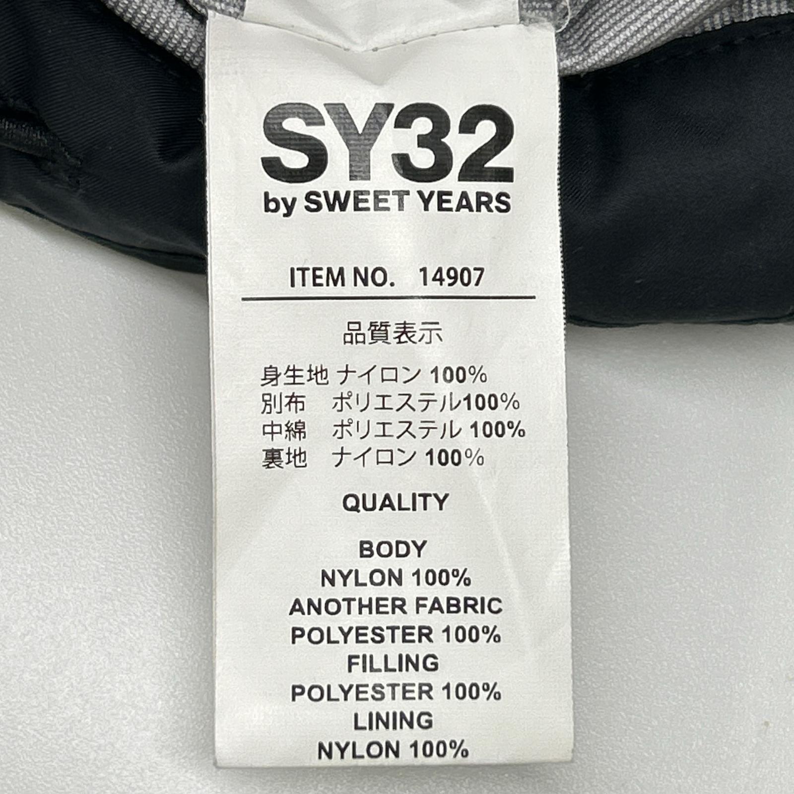 SY32 by SWEET YEARS SY32 by SWEET YEARS 黑色 14907 EXCHANGE INSULATION JK 上衣