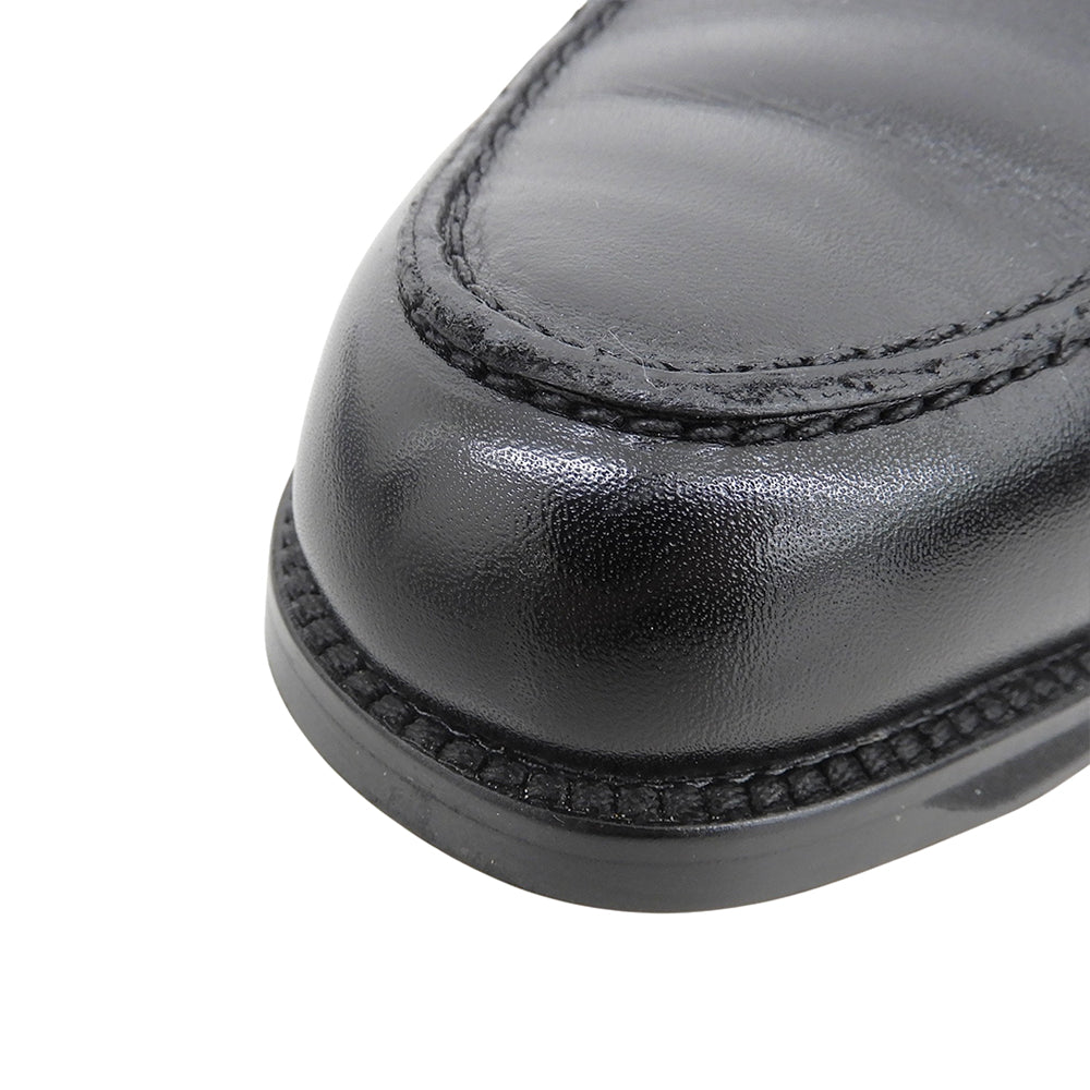 asics アシックス 美品 ランウォーク 7 TS GORE-TEX 3E コインローファー シューズ メンズ 黒 ブラック 26EEE 1231A300 シューズ
