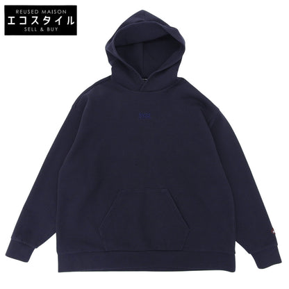 SY32 by SWEET YEARS エスワイサーティトゥーバイスウィートイヤーズ EMBROIDERY LOGO WIDE SILHOUETTE HOODIE トップス メンズ 紺 L 15527 トップス