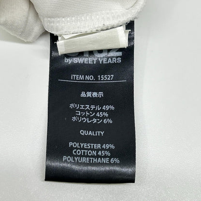 SY32 by SWEET YEARS エスワイサーティトゥーバイスウィートイヤーズ 15526 EMBROIDERY LOGO SWEAT セットアップ スーツ セットアップ