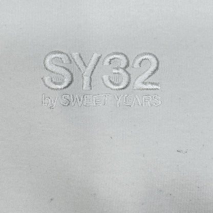 SY32 by SWEET YEARS エスワイサーティトゥーバイスウィートイヤーズ 15526 EMBROIDERY LOGO SWEAT セットアップ スーツ セットアップ