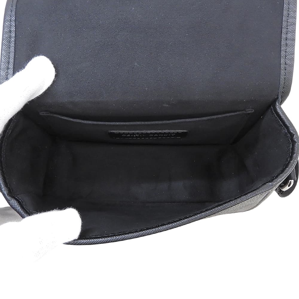 GENTIL BANDIT ジャンティバンティ 美品 スモールクロスボディ ショルダーバッグ メンズ ブラックカモ ショルダーバッグ