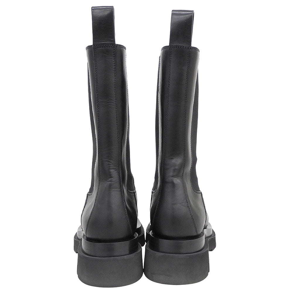 BOTTEGA VENETA Bottega Veneta excellent-condition LUG Chelsea side-gore boots for women, black, size 37 shoes