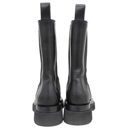 BOTTEGA VENETA Bottega Veneta excellent-condition LUG Chelsea side-gore boots for women, black, size 37 shoes