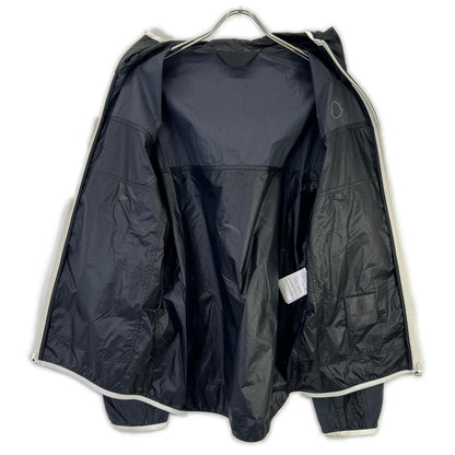 MONCLER モンクレール ブラック/ネイビー ALGEDI ナイロンジップアップフーディ トップス