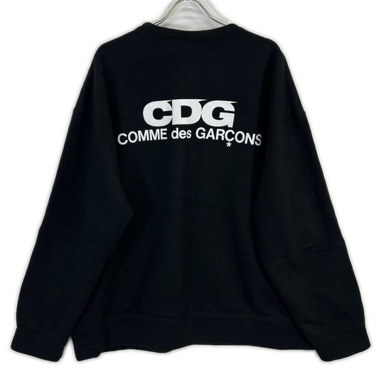 CDG シーディージー ブラック SZ-T055 スウェットシャツ トップス