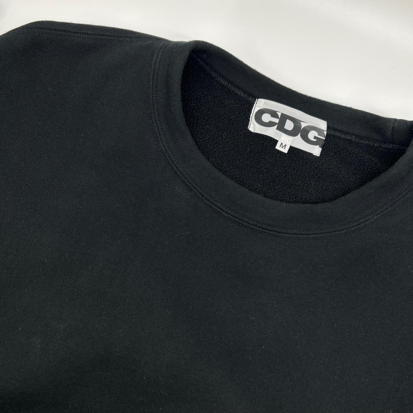 CDG シーディージー ブラック SZ-T055 スウェットシャツ トップス