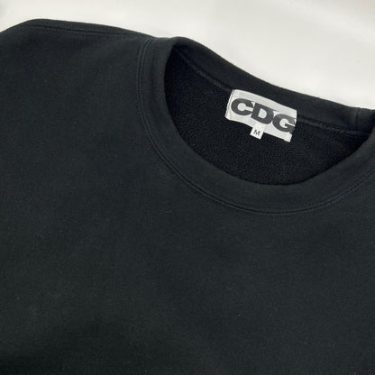 CDG シーディージー ブラック SZ-T055 スウェットシャツ トップス