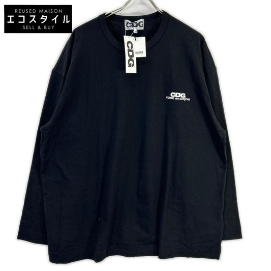 CDG シーディージー ブラック SZ-T061 ロングスリーブTシャツ トップス