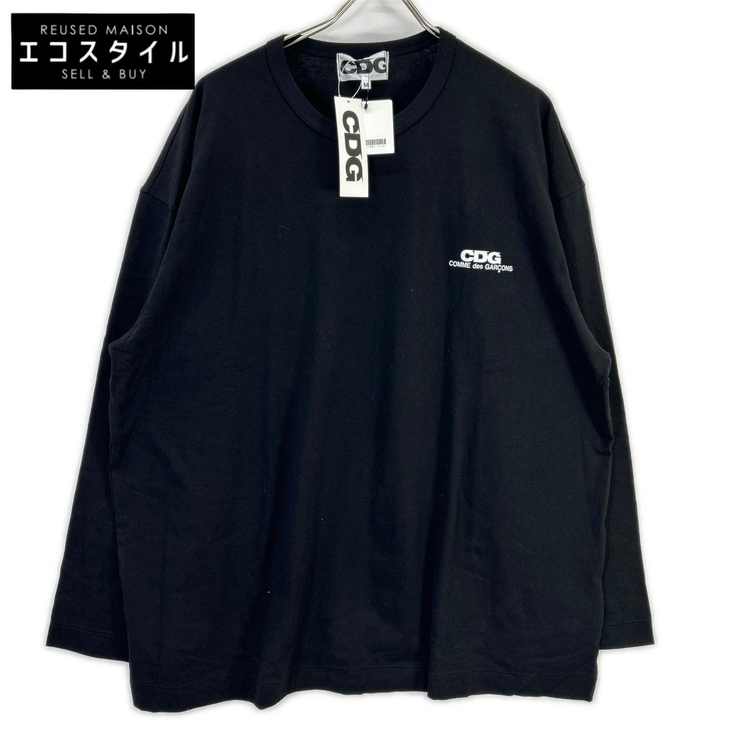 CDG シーディージー ブラック SZ-T061 ロングスリーブTシャツ トップス