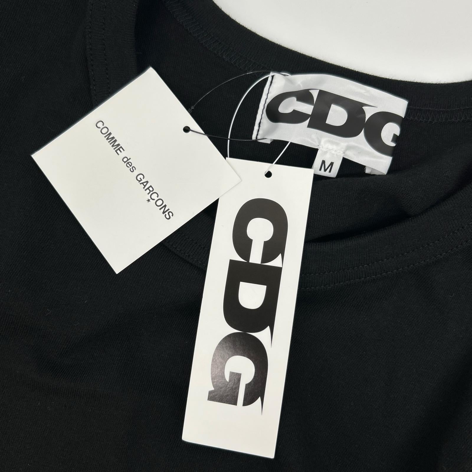 CDG シーディージー ブラック SZ-T061 ロングスリーブTシャツ トップス
