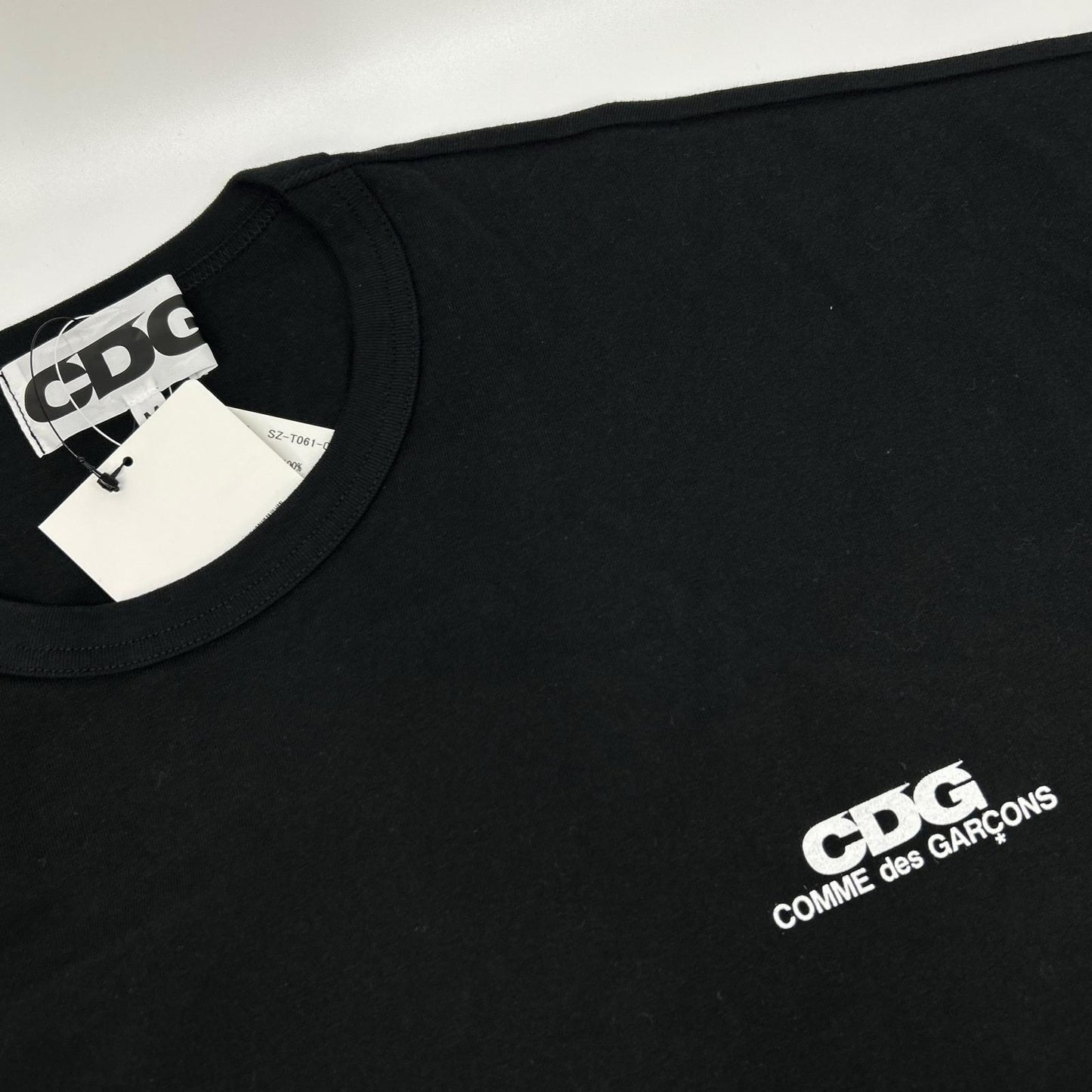 CDG シーディージー ブラック SZ-T061 ロングスリーブTシャツ トップス