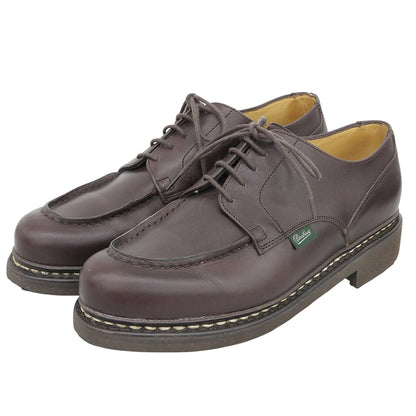Paraboot パラブーツ 美品 CHAMBORD シャンボード ダービー シューズ メンズ マロン 8 710707 シューズ