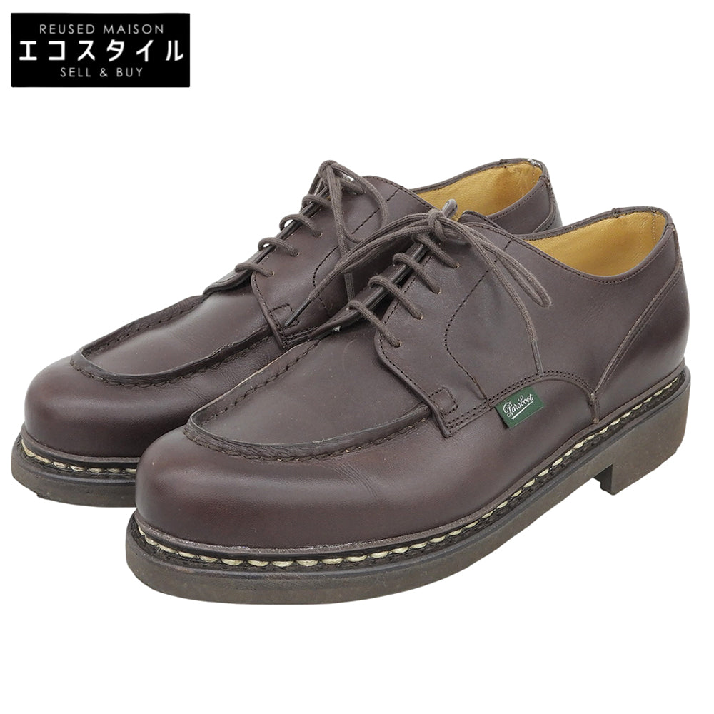 Paraboot パラブーツ 美品 CHAMBORD シャンボード ダービー シューズ メンズ マロン 8 710707 シューズ