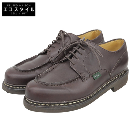 Paraboot パラブーツ 美品 CHAMBORD シャンボード ダービー シューズ メンズ マロン 8 710707 シューズ