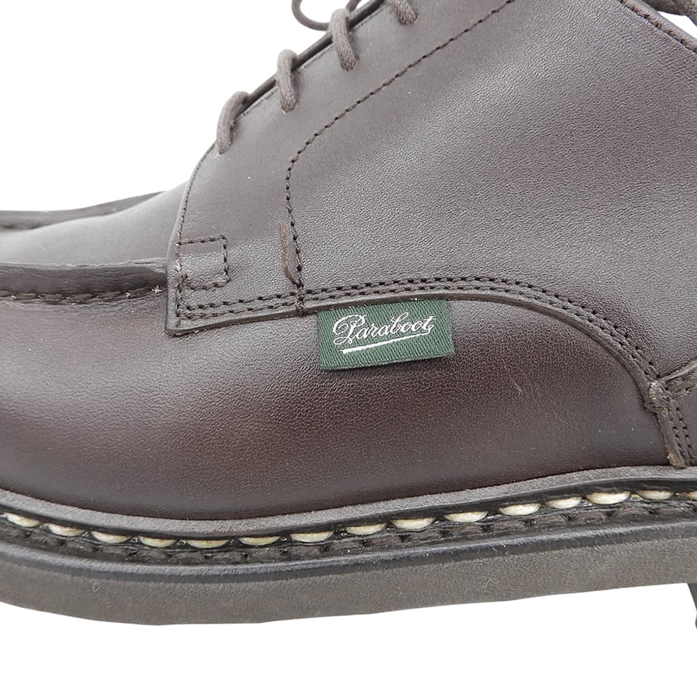 Paraboot パラブーツ 美品 CHAMBORD シャンボード ダービー シューズ メンズ マロン 8 710707 シューズ
