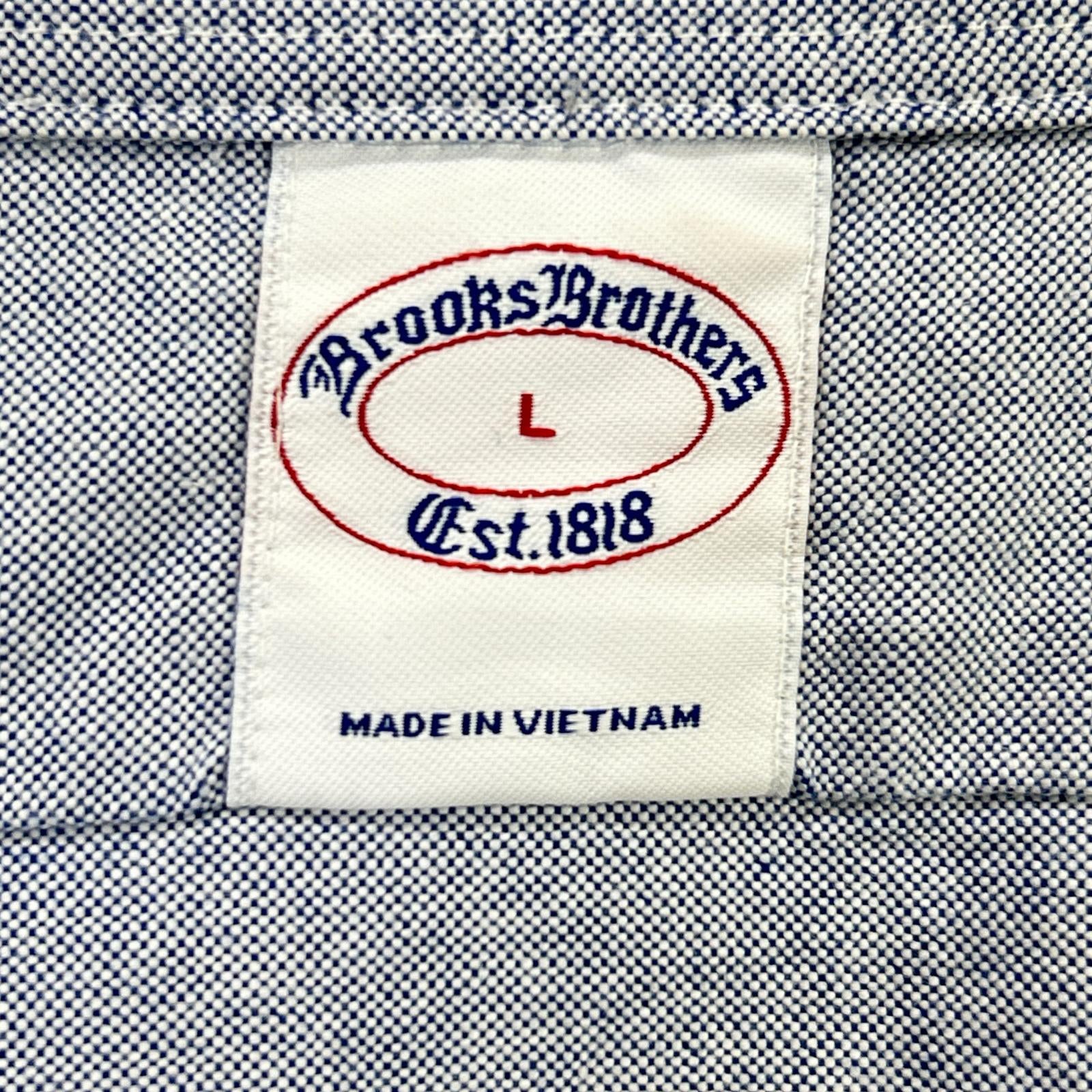 Brooks Brothers ブルックスブラザーズ サックスブルー 100221444 OXフォード ウエスタン フライデーシャツ トップス