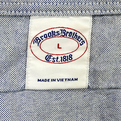 Brooks Brothers ブルックスブラザーズ サックスブルー 100221444 OXフォード ウエスタン フライデーシャツ トップス