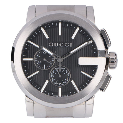 GUCCI グッチ 【美品】101.2 G-クロノ ラージウォッチ 腕時計