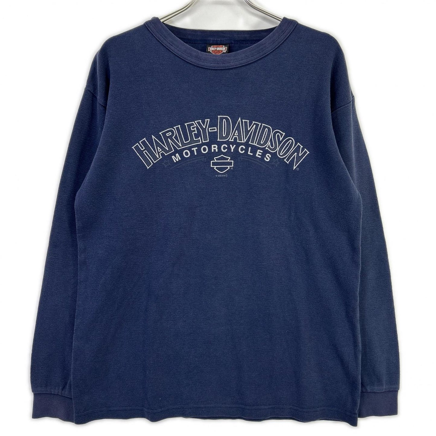 HARLEY DAVIDSON ハーレーダビッドソン ネイビー ピンナップガール ロンT トップス