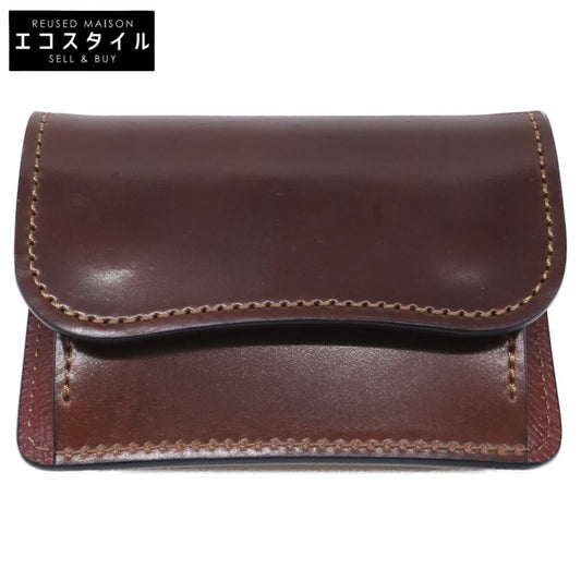 WILDSWANS ワイルドスワンズ 【新品未使用】SP-TONGUE/HC/#4xDBY/ROUGB タング コードバン/ダービー 多機能 コインケース