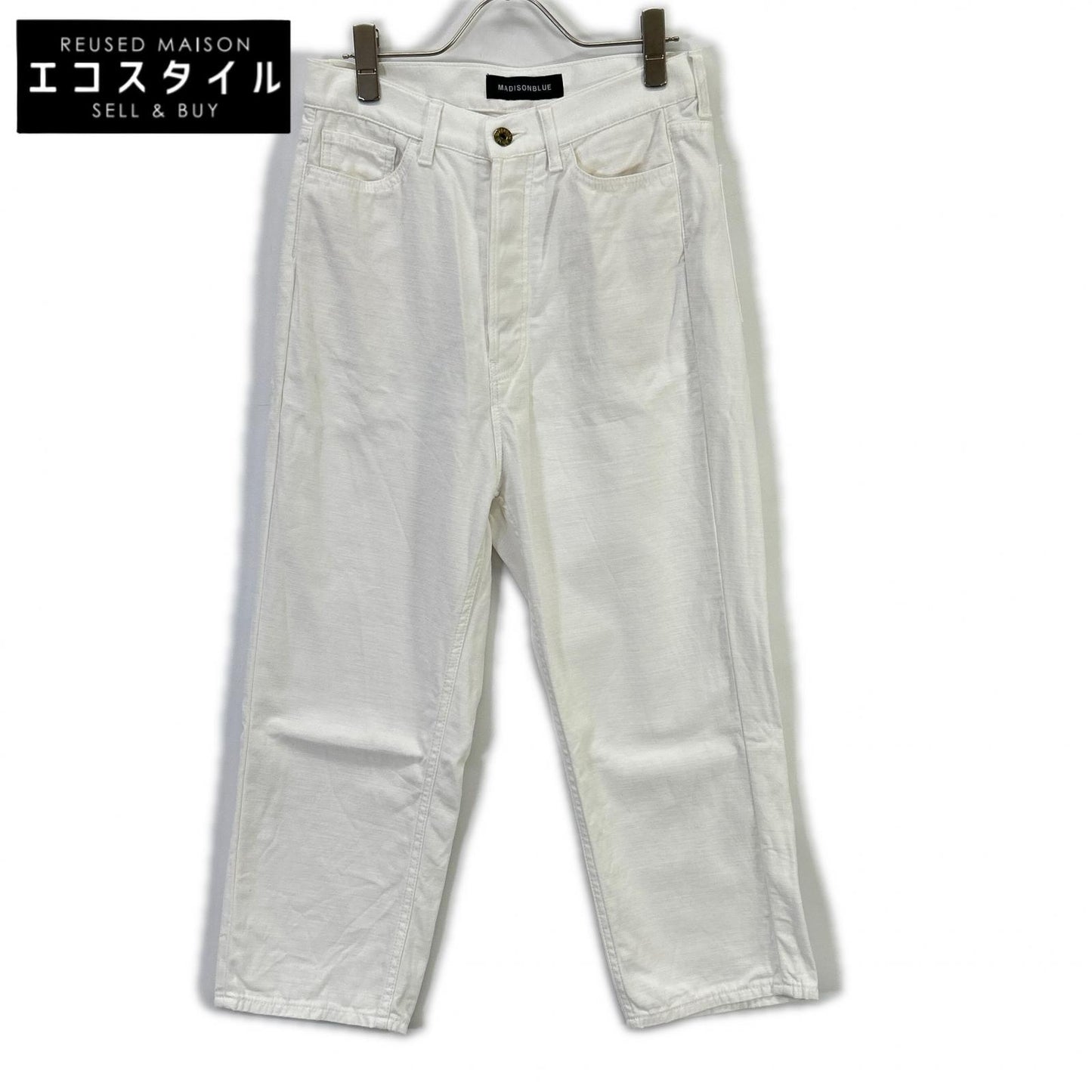 MADISON BLUE マディソンブルー ホワイト MB241-3006 SAROUEL PT L.oz BS サルエルパンツ ボトムス
