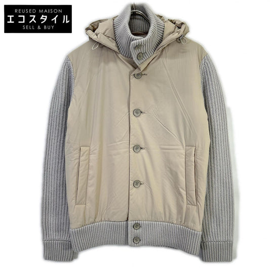 HERNO Greige MC00026UR-70146 Hybrid Parka Blouson Jacket