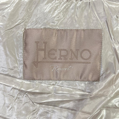 HERNO 赫尔诺 灰褐色 MC00026UR-70146 混纺连帽夹克 飞行员夹克
