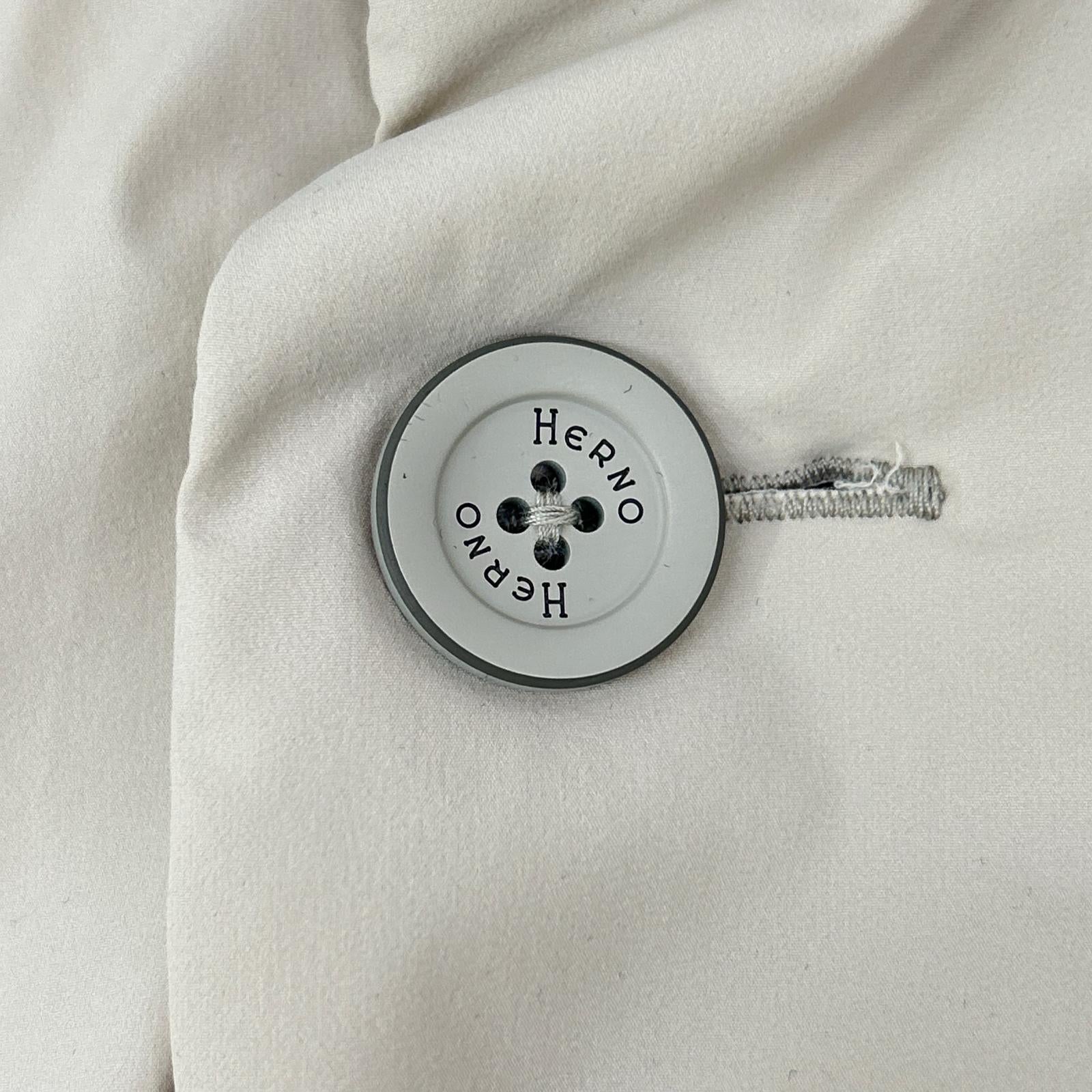 HERNO 赫尔诺 灰褐色 MC00026UR-70146 混纺连帽夹克 飞行员夹克
