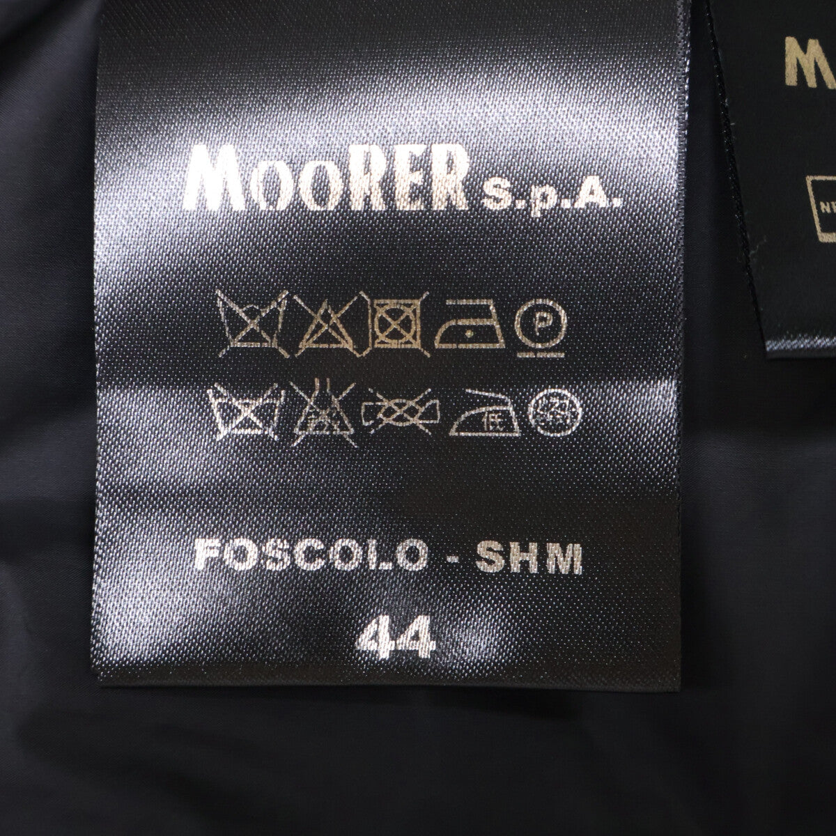 MOORER ムーレー 【美品】FOSCOLO-SHM ニット/ナイロン切替 フード付ダウンジャケット ジャケット