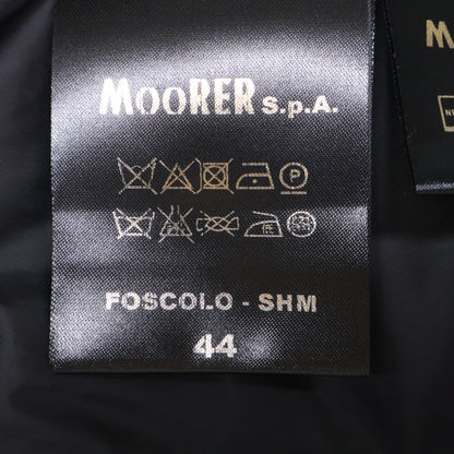 MOORER ムーレー 【美品】FOSCOLO-SHM ニット/ナイロン切替 フード付ダウンジャケット ジャケット