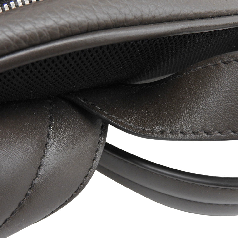 BALLY バリー 美品 Oeden レザー バックパック リュック・デイパック メンズ ダークブラウン リュック バックパック