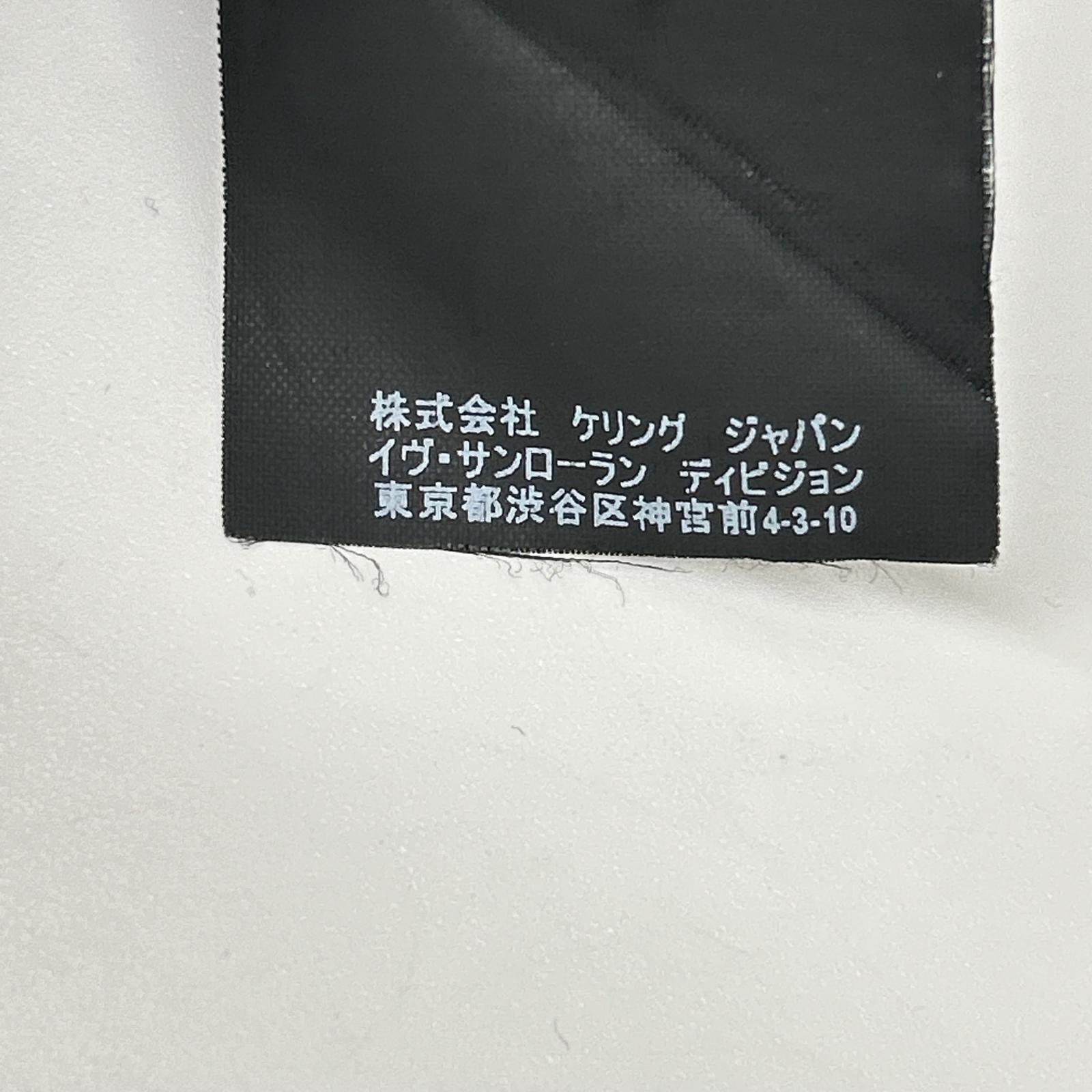 SAINT LAURENT PARIS サンローランパリ ブラック 2017年 481667 17AW ノースモーキングハート シャツ トップス
