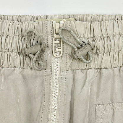 FENDI フェンディ ×MARCJACOBS ライトグレー FQ7483 AXA3 23年製 ナイロンスカート スカート