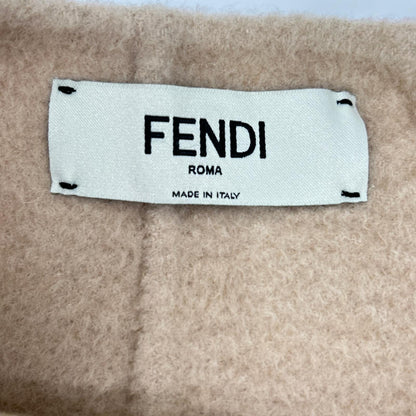 FENDI 芬迪 粉色 FQ7219 A8GR 21年款 法兰绒半身裙 半身裙