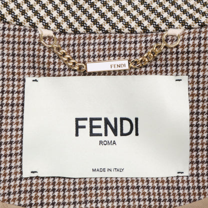 FENDI フェンディ 【美品/国内正規】FJ7292/FR6410 AKSM ガンクラブチェック ショートジャケット/ショートパンツ セットアップ スーツ セットアップ