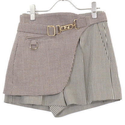 FENDI フェンディ 【美品/国内正規】FJ7292/FR6410 AKSM ガンクラブチェック ショートジャケット/ショートパンツ セットアップ スーツ セットアップ