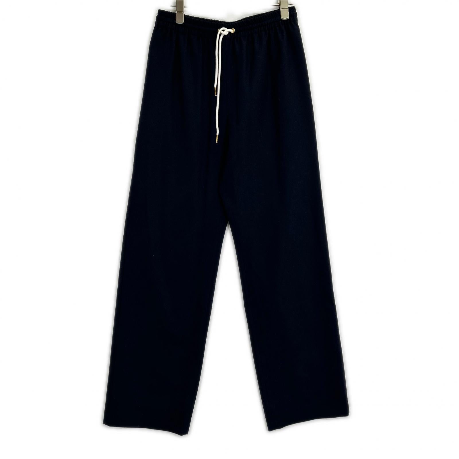CELINE Navy 2P823561.07MR Straight Jogging Pants Bottoms