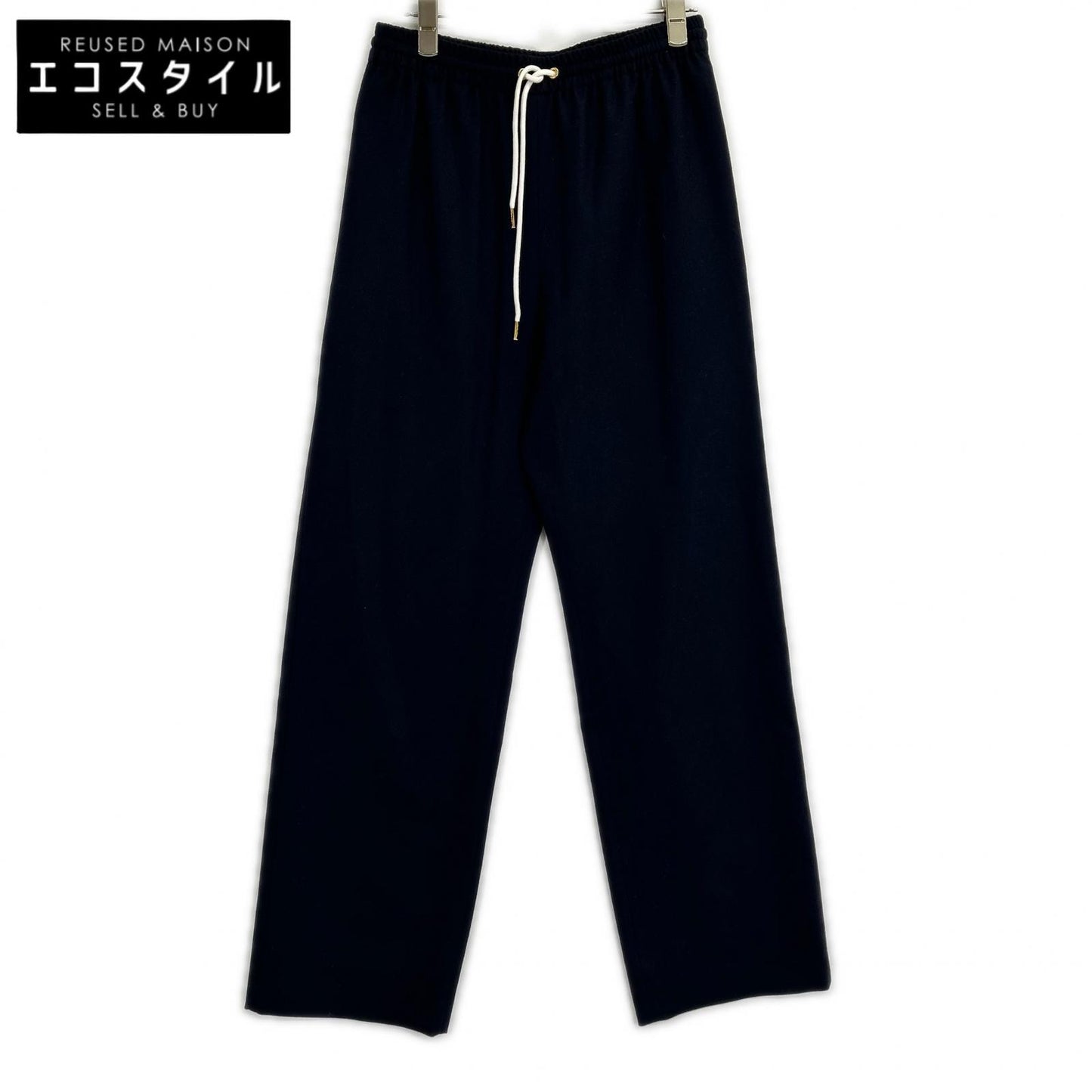 CELINE Navy 2P823561.07MR Straight Jogging Pants Bottoms