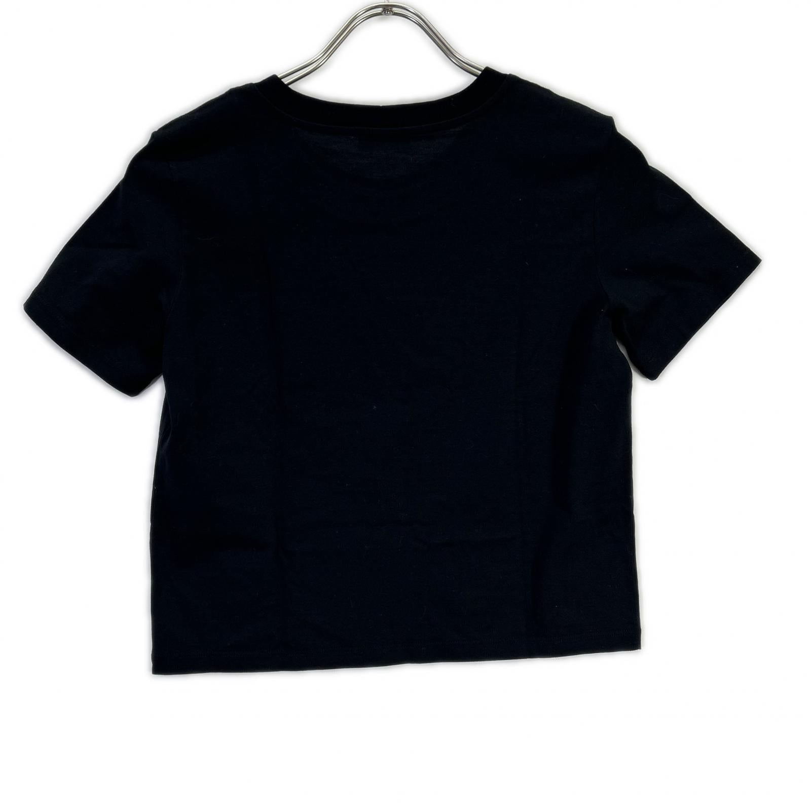 CELINE セリーヌ ブラック 2X885671Q フロッキープリント Tシャツ トップス