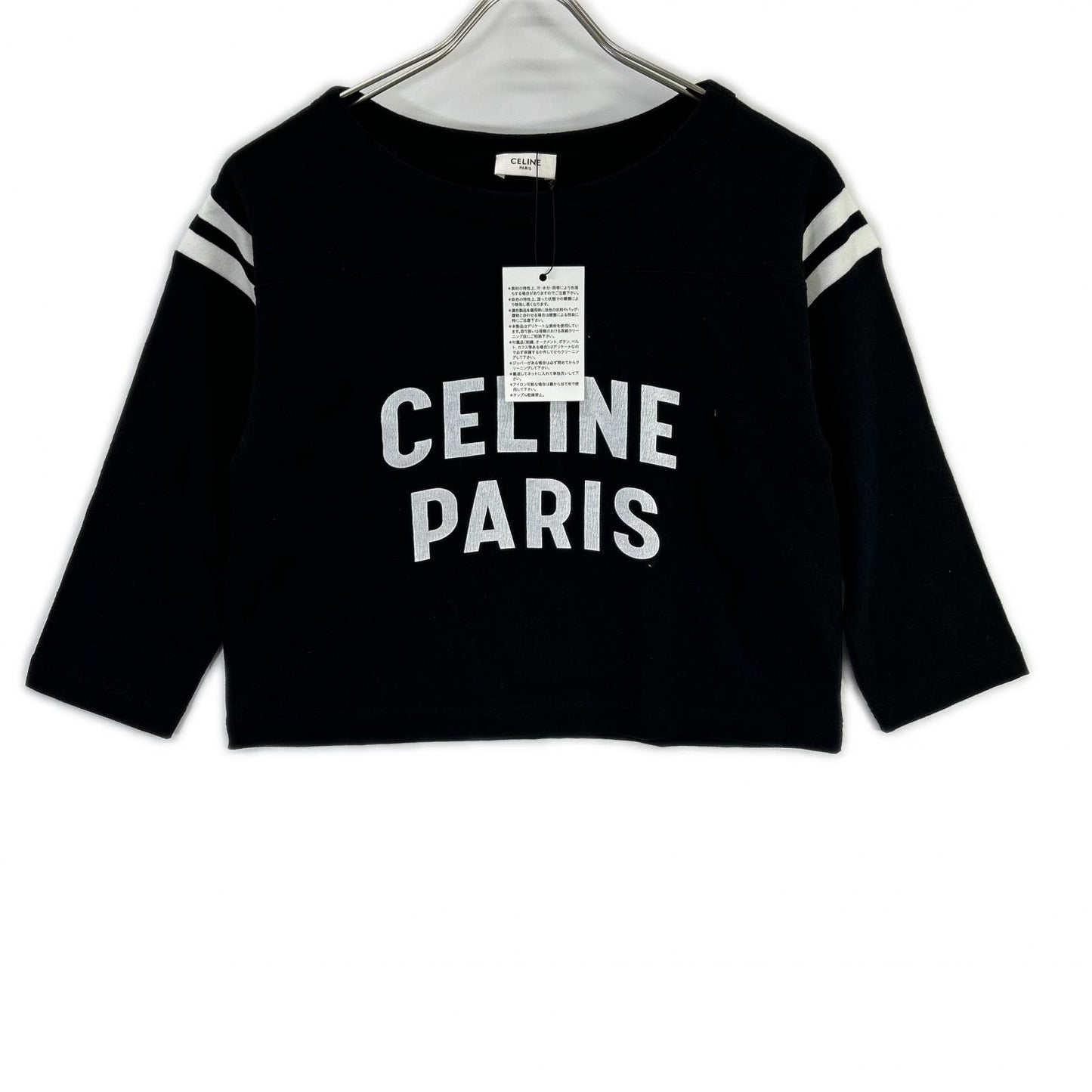 CELINE セリーヌ ブラック 2X921668W プリントTシャツ トップス