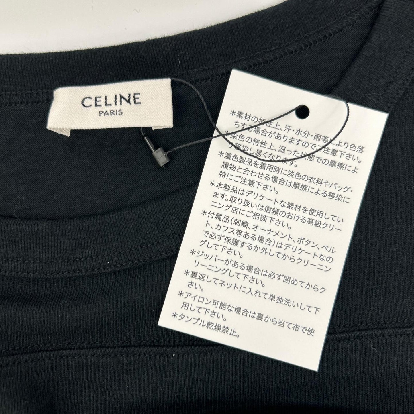 CELINE セリーヌ ブラック 2X921668W プリントTシャツ トップス