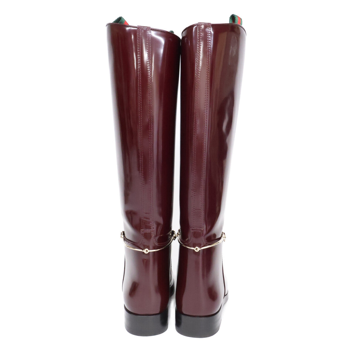 GUCCI グッチ 【美品/25年製】805312 ホースビット ジョッキーブーツ シューズ